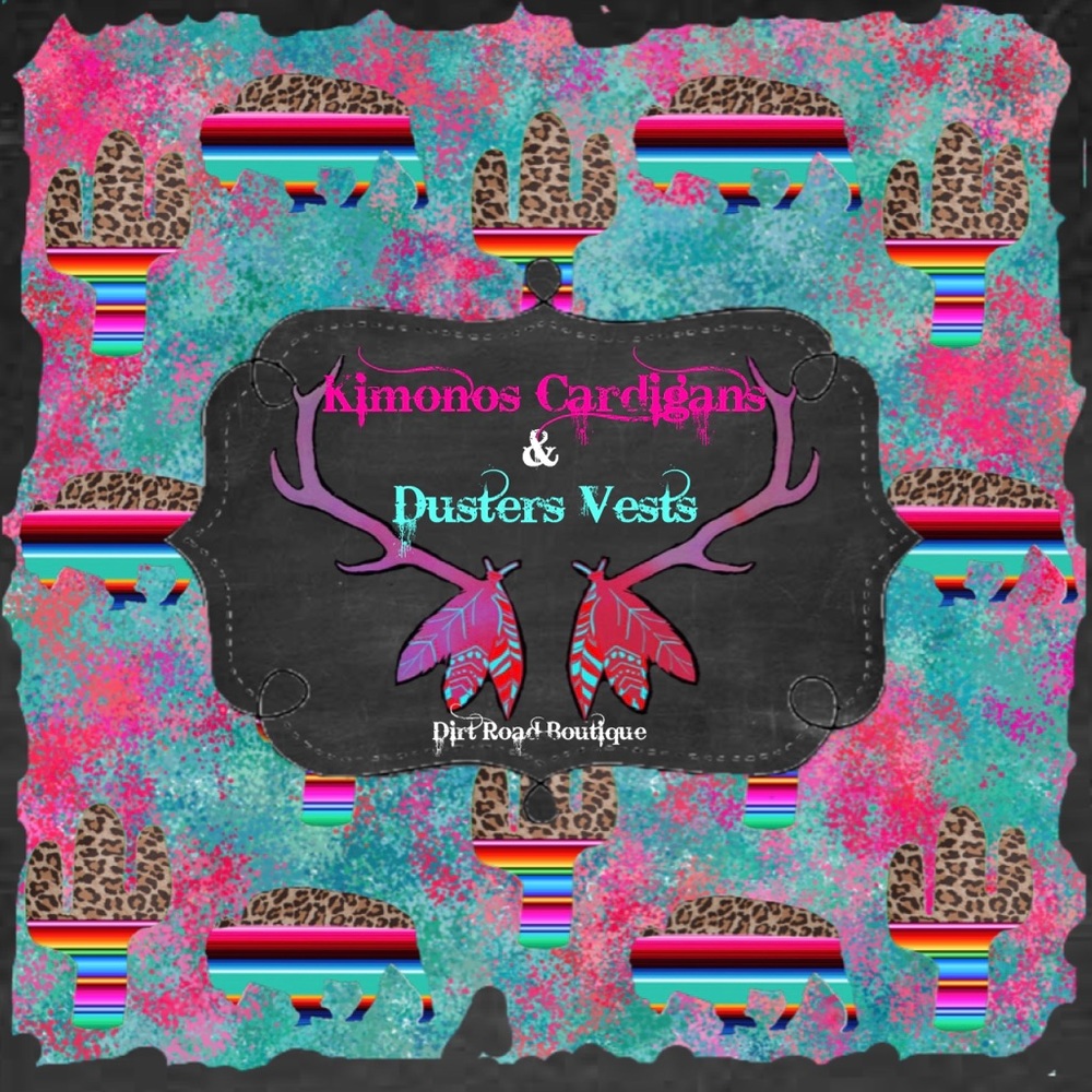 Kimonos, Cardigans, Vests & Dusters